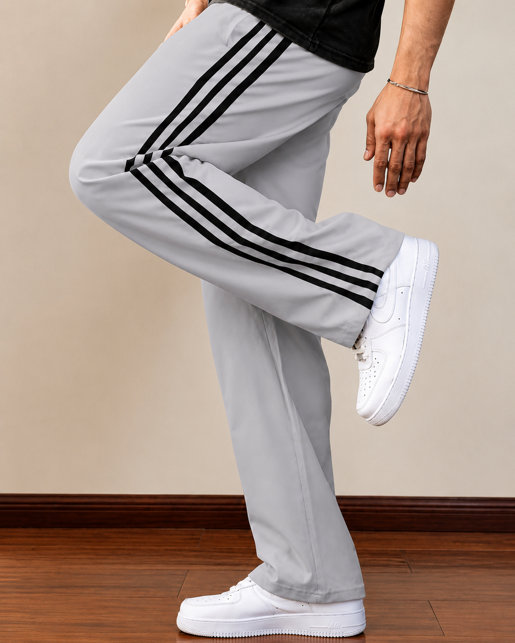 “Men’s Premium Oversized T-Shirt & Track Pant Combo Set”