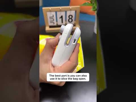 Mini Heat Sealer Machine – Keep Snacks Fresh & Airtight | Portable Bag Sealer